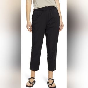 Like New Nordstrom Womens Everyday Stretch Waist Pants Black Size Small